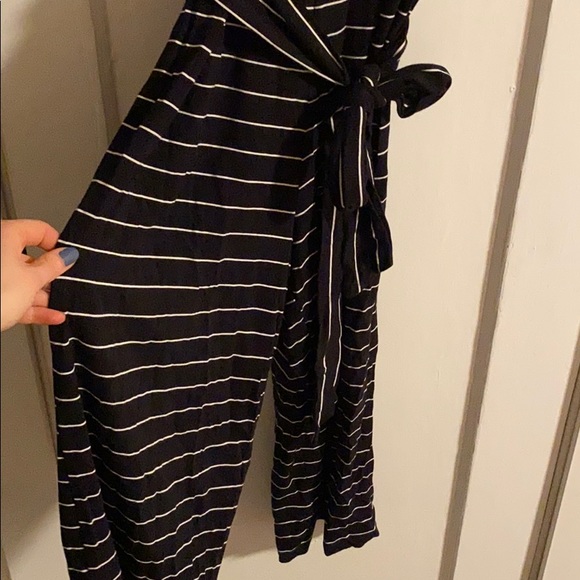 Striped jumpsuit - Picture 3 of 4